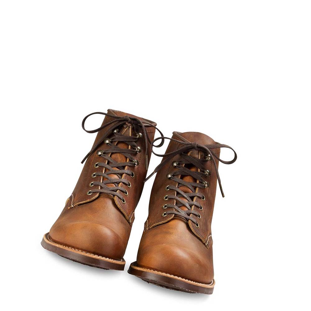 Red Wing Heritage 6-Inch in Rough & Tough Leather Men's Boots Brown | ZA 209SGL